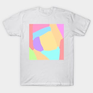 Colorful watercolor abstract texture art T-Shirt